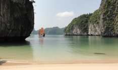 Isolated Beaches Halong