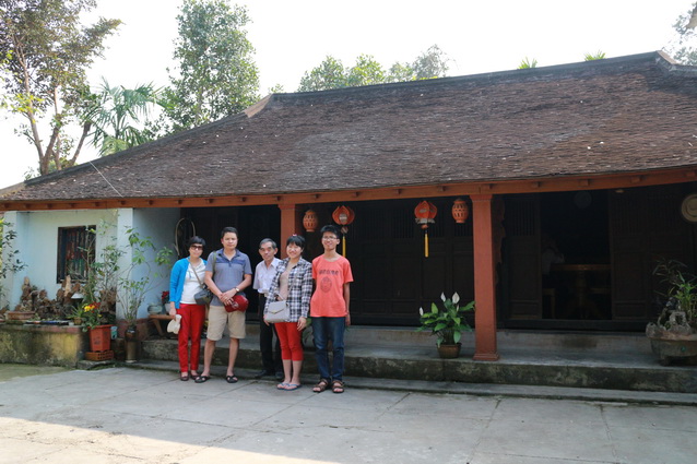 400 years old house in Phuoc Tich village, Hue, Vietnam