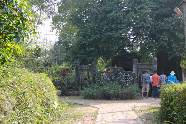 A corner of Phuoc Tich village, Hue, Vietnam