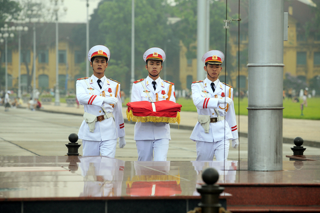 Flag Raising Ceremony in Hanoi