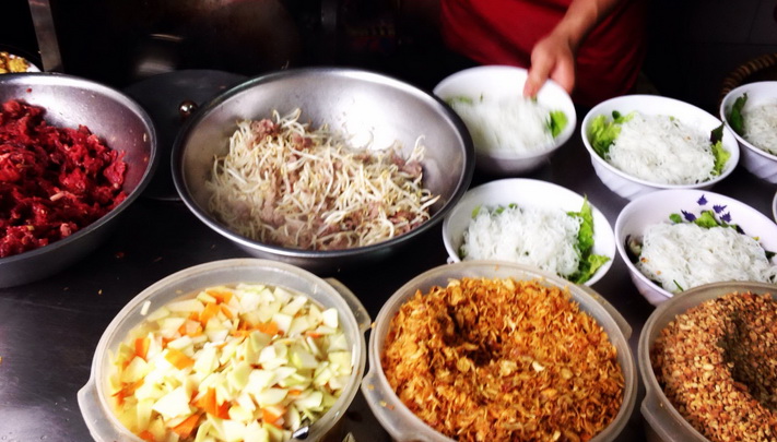 Bun Bo Nam Bo - Hang Dieu street, Hanoi