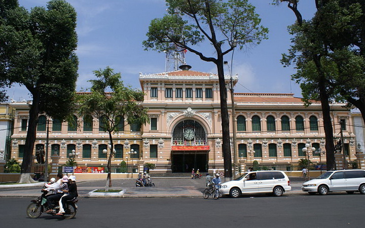 Central Post Office, Hanoi, Vietnam