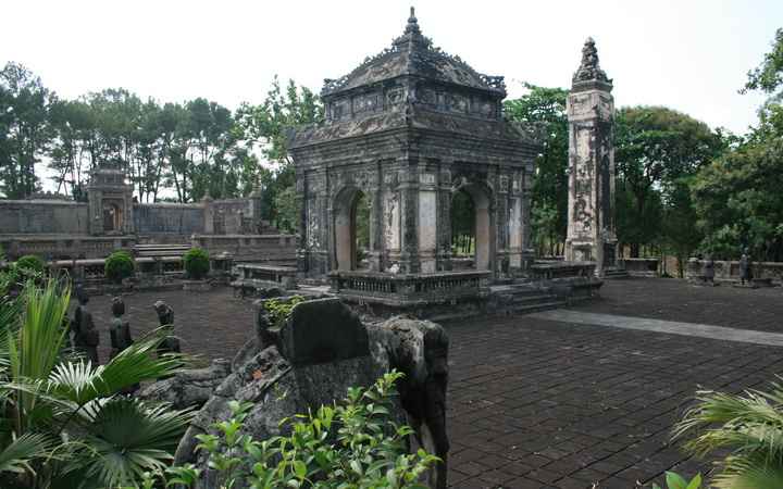 Dong Khanh Tomb, Hue, Vietnam