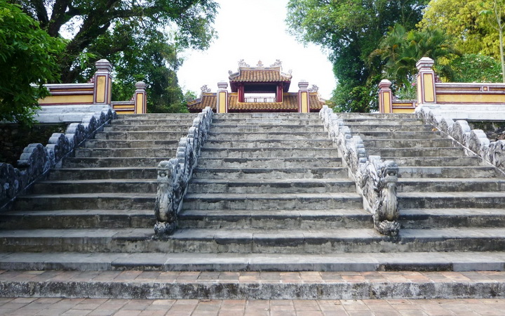 Gia Long tomb, Hue, Vietnam