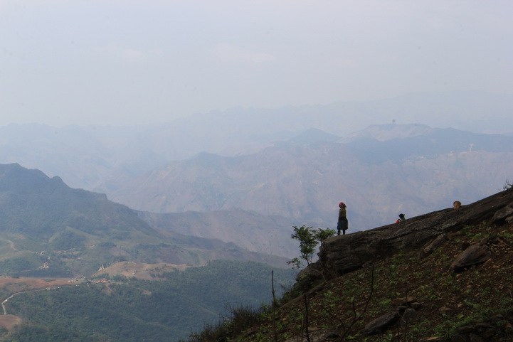 On the top of Ta Xua peak