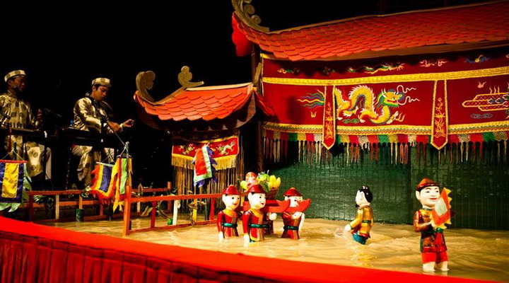 Water Puppet show, Hanoi, Vietnam