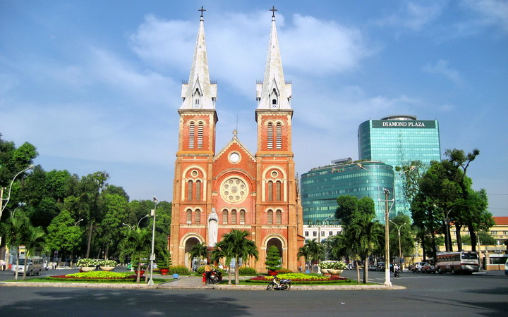 Notre Dame Cathedral, Ho Chi Minh city, Vietnam