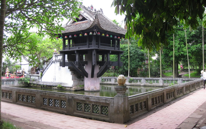 One Pillar Pagoda, Hanoi, Vietnam