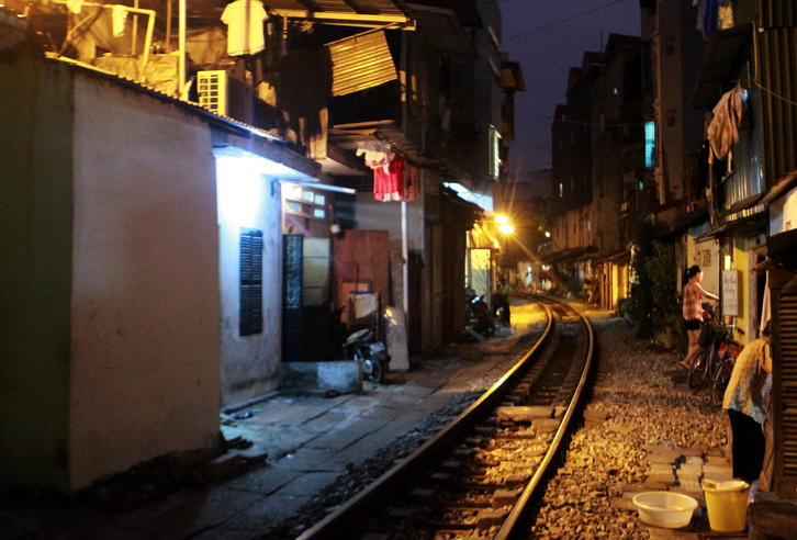 At airport & train station in Vietnam