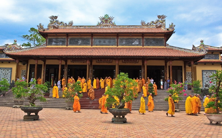 Tu Dam Pagoda, Hue, Vietnam